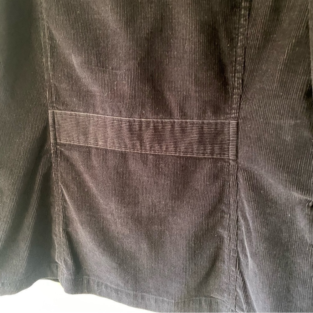 NWOT Claiborne Mens Corduroy Black Sports Coat Blazer Jacket SZ 42R - Picture 8 of 16